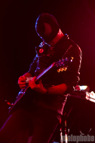 The Bloody Beetroots at Death Crew 77 + James Renegade - Roseland, November 3, 2010. Photo by Jasper Croome.