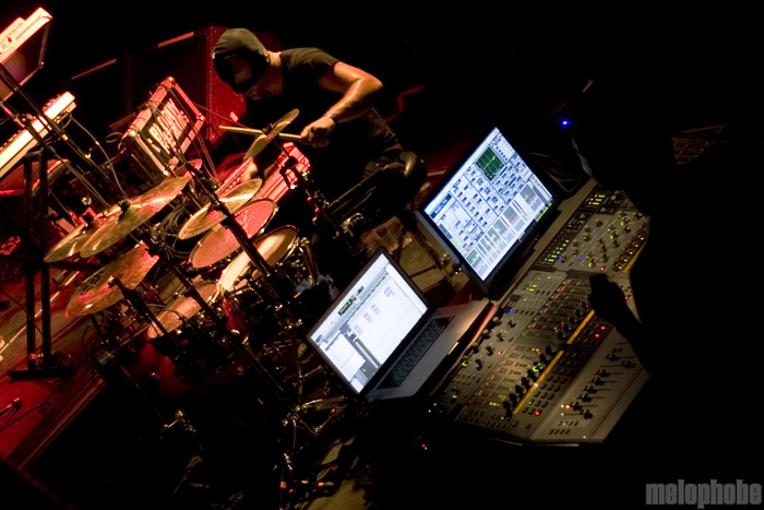 The Bloody Beetroots at Death Crew 77 + James Renegade - Roseland, November 3, 2010. Photo by Jasper Croome.