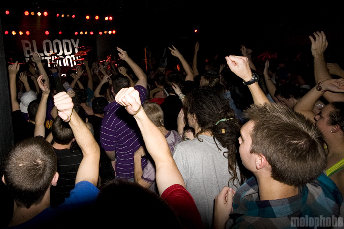 The Bloody Beetroots at Death Crew 77 + James Renegade - Roseland, November 3, 2010. Photo by Jasper Croome.