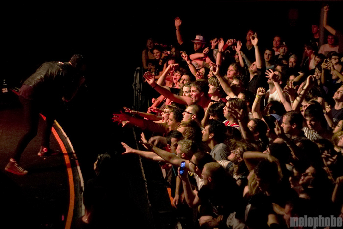 The Bloody Beetroots at Death Crew 77 + James Renegade - Roseland, November 3, 2010. Photo by Jasper Croome.