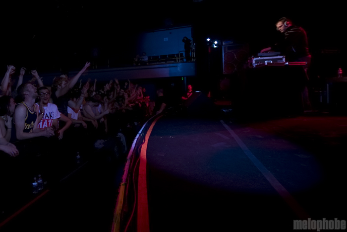 The Bloody Beetroots at Death Crew 77 + James Renegade - Roseland, November 3, 2010. Photo by Jasper Croome.