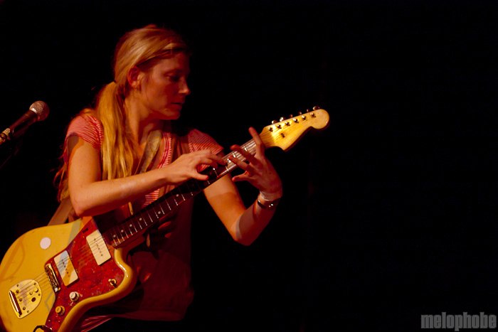 Marnie Stern at Mississippi Studios, November 5, 2010. Photo by David Beardsley.