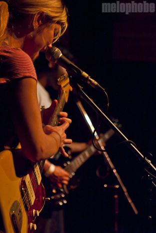 Marnie Stern at Mississippi Studios, November 5, 2010. Photo by David Beardsley.