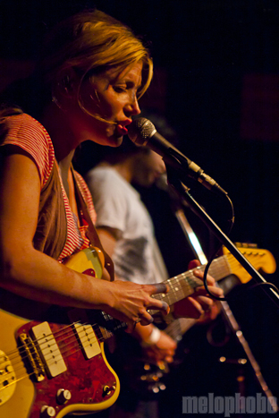 Marnie Stern at Mississippi Studios, November 5, 2010. Photo by David Beardsley.