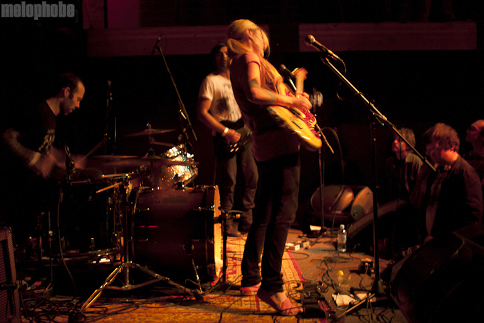 Marnie Stern at Mississippi Studios, November 5, 2010. Photo by David Beardsley.