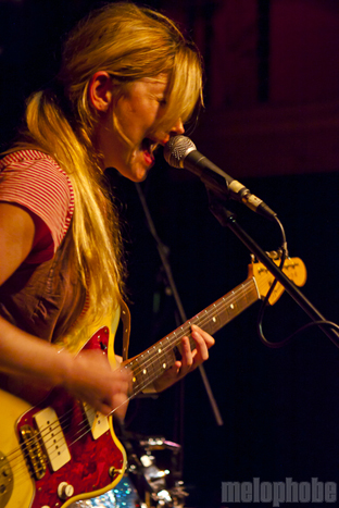 Marnie Stern at Mississippi Studios, November 5, 2010. Photo by David Beardsley.