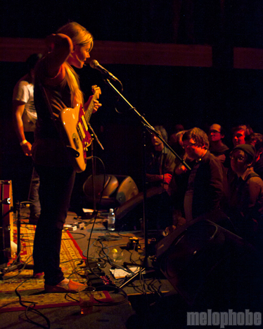 Marnie Stern at Mississippi Studios, November 5, 2010. Photo by David Beardsley.