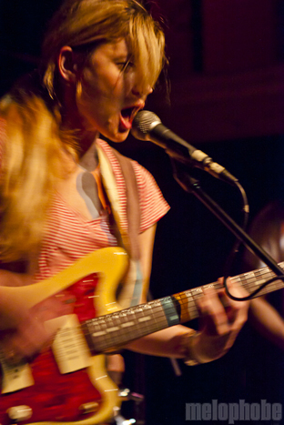Marnie Stern at Mississippi Studios, November 5, 2010. Photo by David Beardsley.