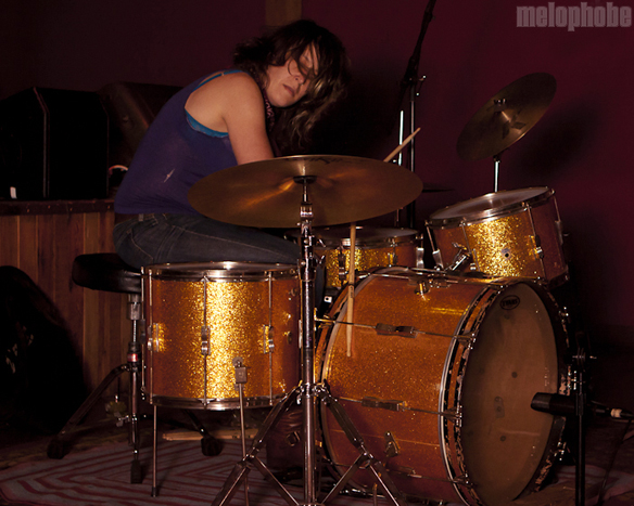 Sielaff/Schonberg at Mississippi Studios, November 5, 2010. Photo by David Beardsley.