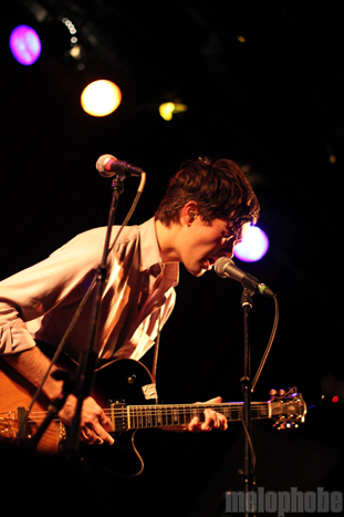 The Morning Benders at Paradise Rock Club, November 9, 2010. Photo by Michael Zonenashvili.