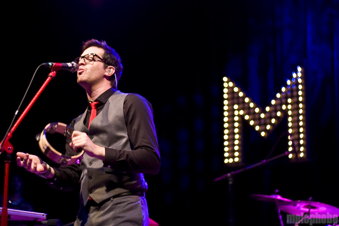 Mayer Hawthorne & The County at Aladdin Theater, November 9, 2010. Photo by Jasper Croome.