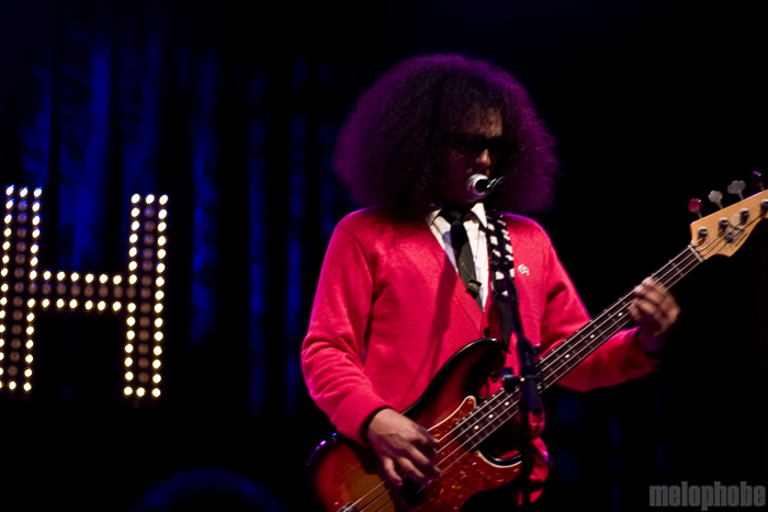 Mayer Hawthorne & The County at Aladdin Theater, November 9, 2010. Photo by Jasper Croome.