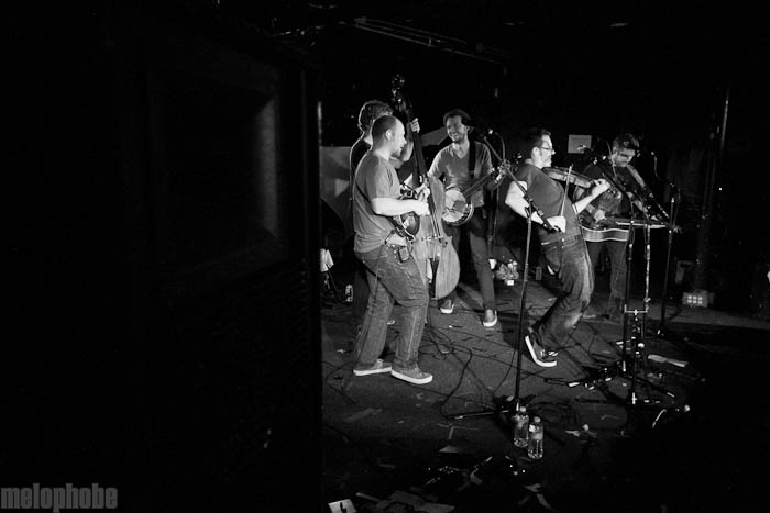 The Infamous Stringdusters at Middle East Downstairs, November 10, 2010. Photo by Michael Spencer.