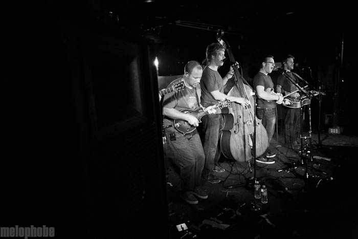 The Infamous Stringdusters at Middle East Downstairs, November 10, 2010. Photo by Michael Spencer.