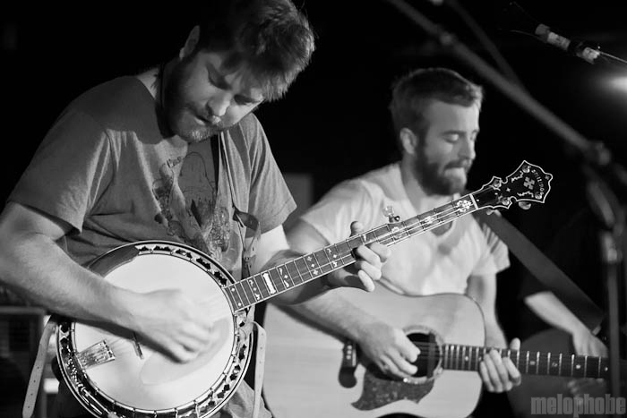 Trampled by Turtles at Middle East Downstairs, November 10, 2010. Photo by Michael Spencer.