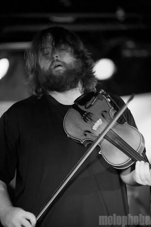 Trampled by Turtles at Middle East Downstairs, November 10, 2010. Photo by Michael Spencer.