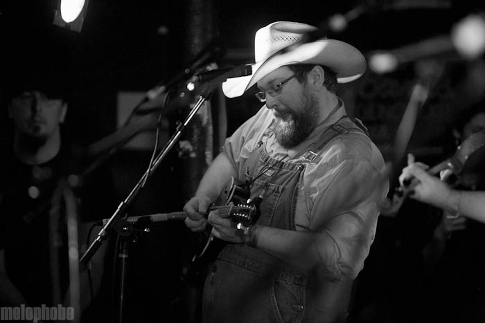 Trampled by Turtles at Middle East Downstairs, November 10, 2010. Photo by Michael Spencer.