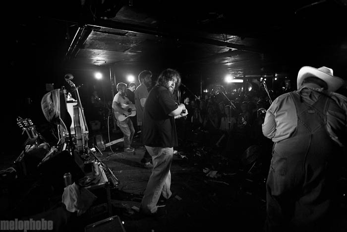 Trampled by Turtles at Middle East Downstairs, November 10, 2010. Photo by Michael Spencer.