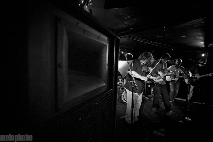 Trampled by Turtles at Middle East Downstairs, November 10, 2010. Photo by Michael Spencer.