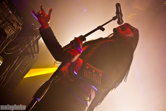 Ghostland Observatory at Crystal Ballroom, November 11, 2010. Photo by Troy Dunham.