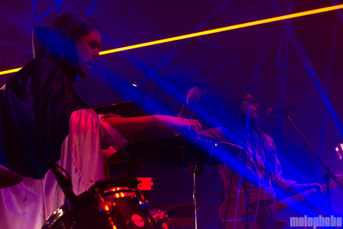 Ghostland Observatory at Crystal Ballroom, November 11, 2010. Photo by Troy Dunham.