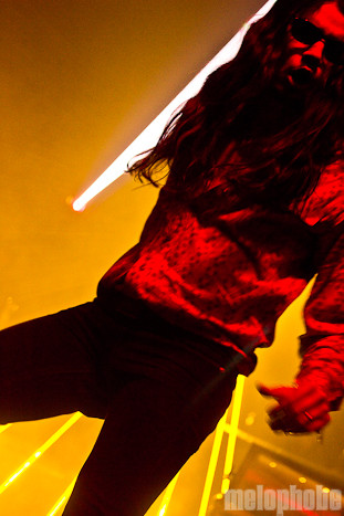 Ghostland Observatory at Crystal Ballroom, November 11, 2010. Photo by Troy Dunham.