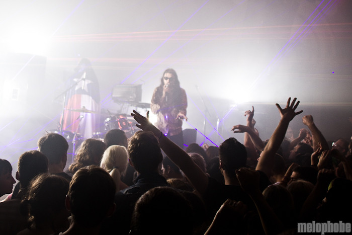 Ghostland Observatory at Crystal Ballroom, November 11, 2010. Photo by Troy Dunham.