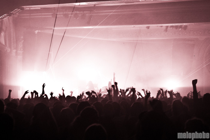 Ghostland Observatory at Crystal Ballroom, November 11, 2010. Photo by Troy Dunham.