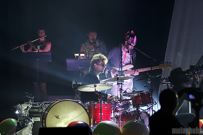 Sufjan Stevens at Orpheum Theatre, November 11, 2010. Photo by Michael Zonenashvili.