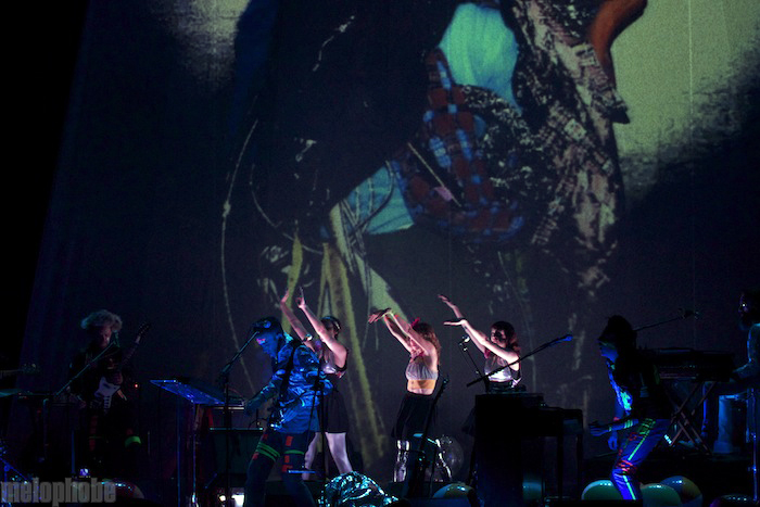 Sufjan Stevens at Orpheum Theatre, November 11, 2010. Photo by Michael Zonenashvili.
