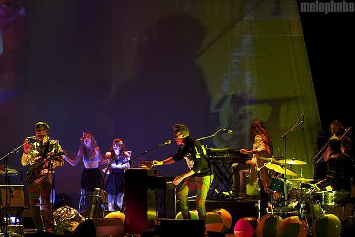 Sufjan Stevens at Orpheum Theatre, November 11, 2010. Photo by Michael Zonenashvili.
