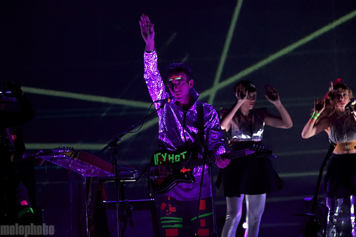 Sufjan Stevens at Orpheum Theatre, November 11, 2010. Photo by Michael Zonenashvili.