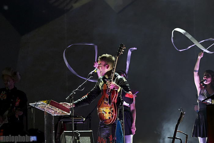 Sufjan Stevens at Orpheum Theatre, November 11, 2010. Photo by Michael Zonenashvili.