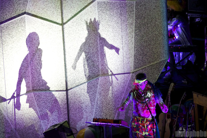 Sufjan Stevens at Orpheum Theatre, November 11, 2010. Photo by Michael Zonenashvili.