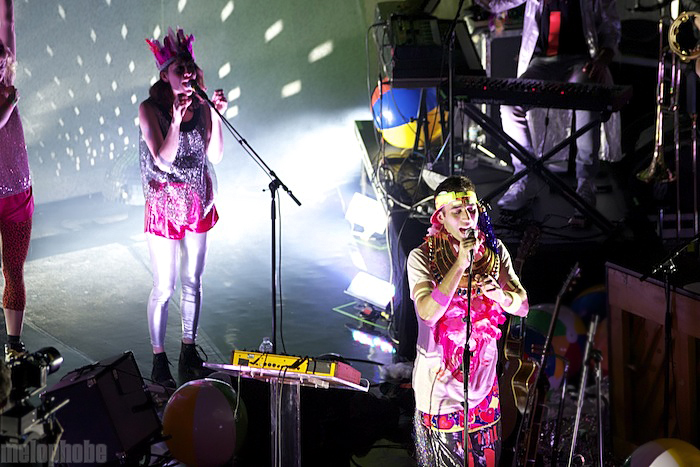 Sufjan Stevens at Orpheum Theatre, November 11, 2010. Photo by Michael Zonenashvili.