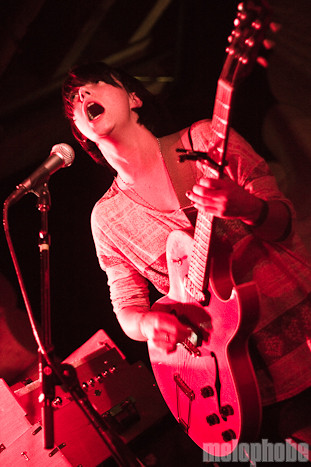 Sharon Van Etten at Doug Fir Lounge, November 12, 2010. Photo by Troy Dunham.