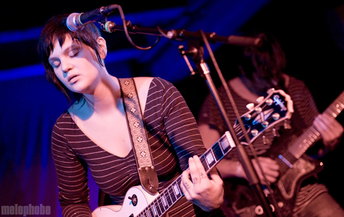 Kelli Schaefer at Doug Fir Lounge, November 13, 2010. Photo by Inger Klekacz.