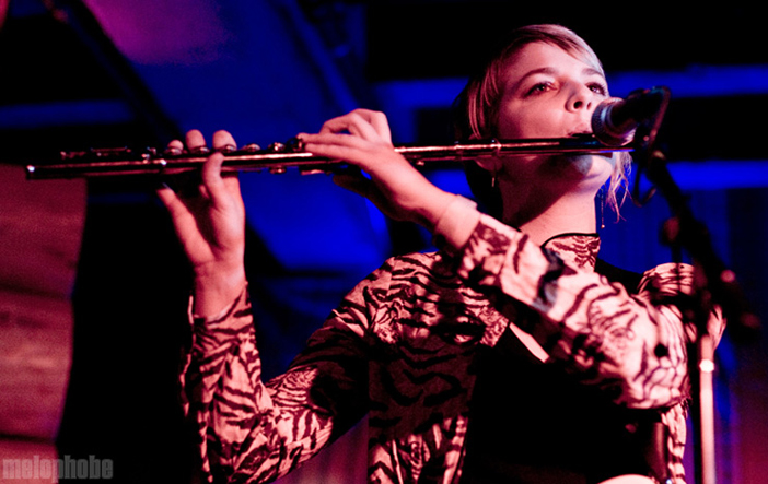 Kelli Schaefer at Doug Fir Lounge, November 13, 2010. Photo by Inger Klekacz.
