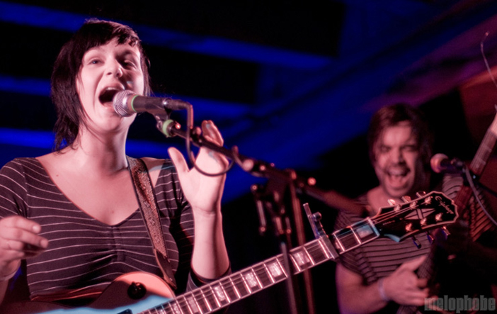 Kelli Schaefer at Doug Fir Lounge, November 13, 2010. Photo by Inger Klekacz.