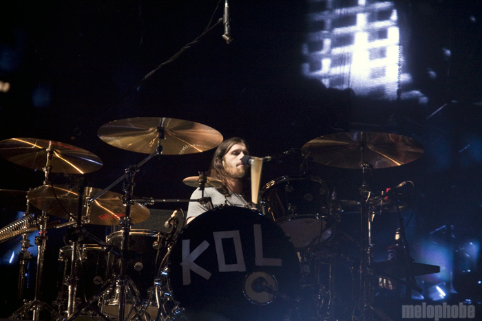 Kings of Leon at TD Garden, November 14, 2010. Photo by Ian Doreian.
