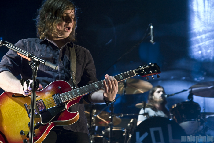 Kings of Leon at TD Garden, November 14, 2010. Photo by Ian Doreian.