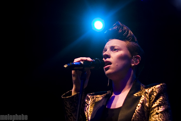La Roux at House of Blues, November 15, 2010. Photo by Beth Freeman Doreian.