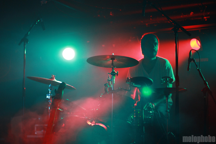 Bear in Heaven at Middle East Downstairs, November 18, 2010. Photo by Liz McBride.