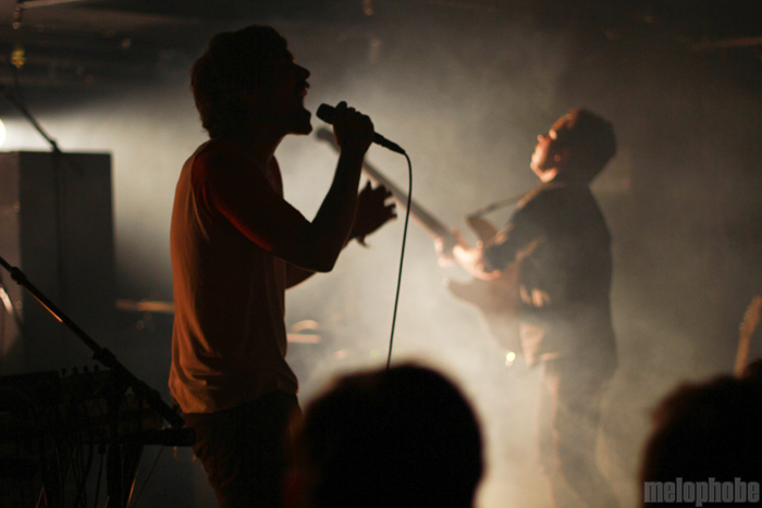Bear in Heaven at Middle East Downstairs, November 18, 2010. Photo by Liz McBride.