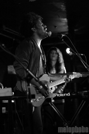 Twin Shadow at Middle East Downstairs, November 18, 2010. Photo by Liz McBride.