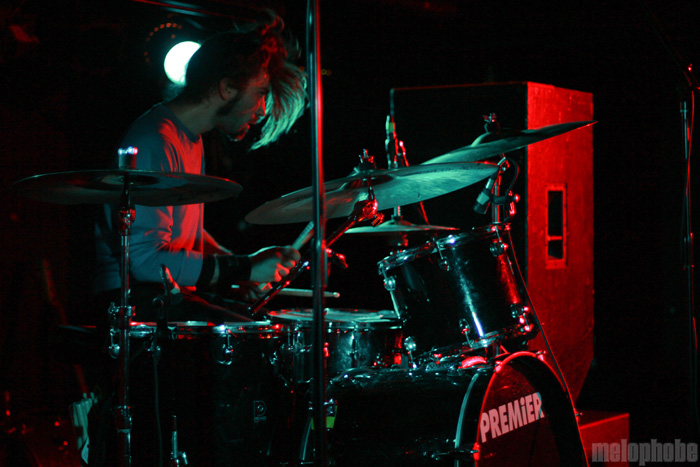 Twin Shadow at Middle East Downstairs, November 18, 2010. Photo by Liz McBride.