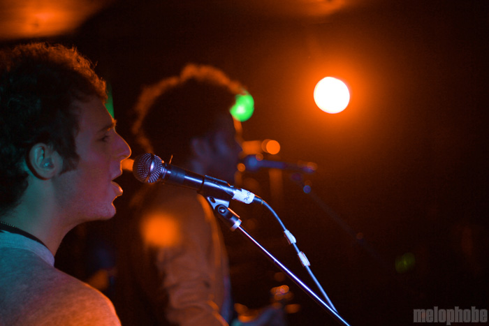 Twin Shadow at Middle East Downstairs, November 18, 2010. Photo by Liz McBride.