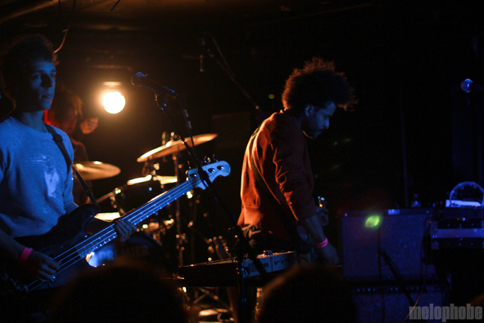 Twin Shadow at Middle East Downstairs, November 18, 2010. Photo by Liz McBride.