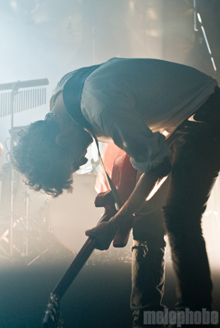 Blonde Redhead at Roseland Theater, November 20, 2010. Photo by Ian McNeil.