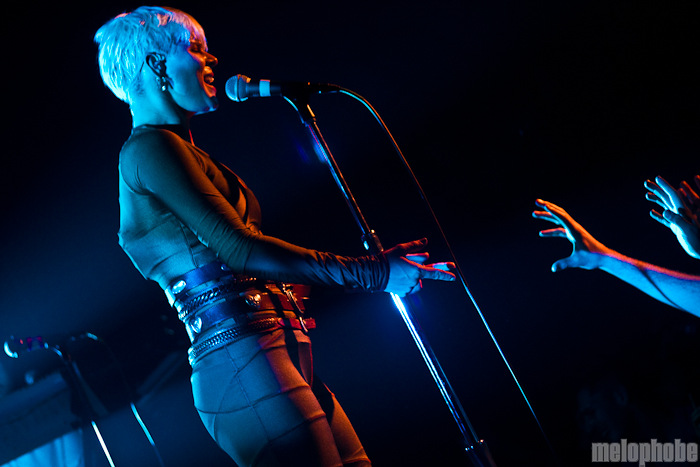 Robyn at Wonder Ballroom, November 20, 2010. Photo by Troy Dunham.